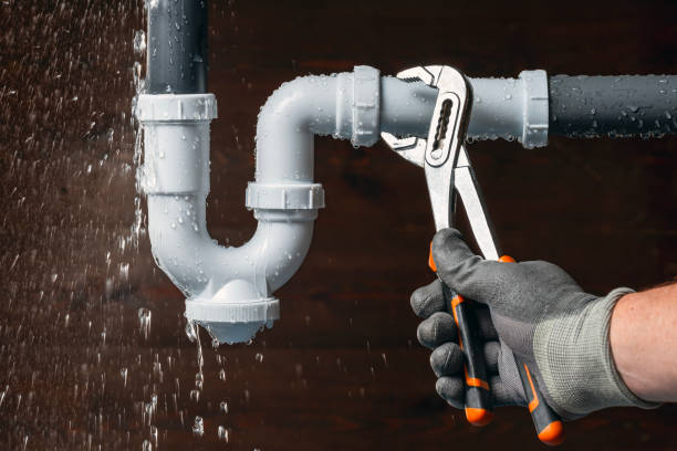 Professional Sewer Line Repair technician working in Caddo Mills, TX
